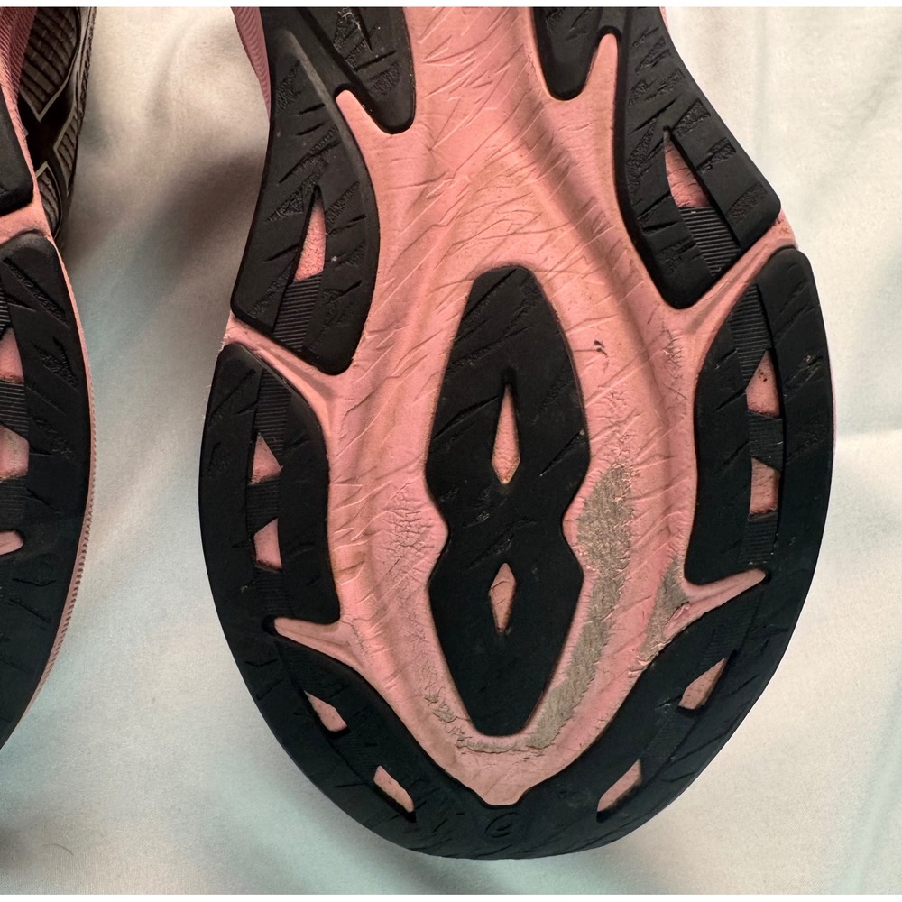 ASICS Novablast 3 Black Pink Glo Running Shoes Womens 9.5 1012B410 FF Blast+ - Picture 9 of 13